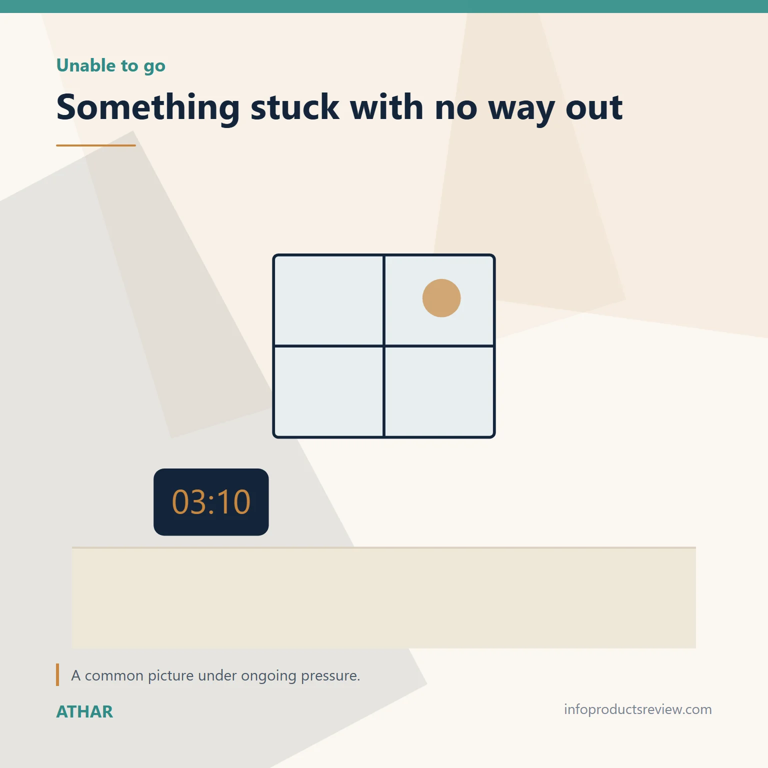 Quiet drawing of a window and a clock suggesting waiting