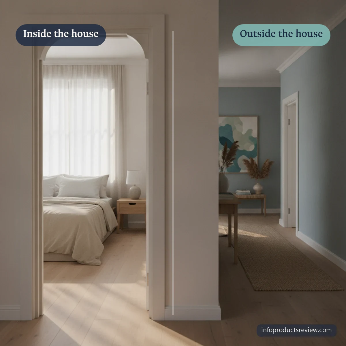 Dreaming About Lice During Pregnancy: What the Dream May Mean 4 a calm interior showing the kind of place the dream was set in