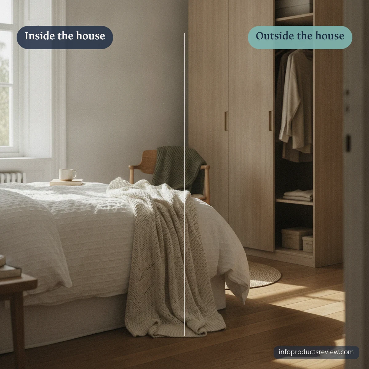 a calm interior showing the kind of place the dream was set in