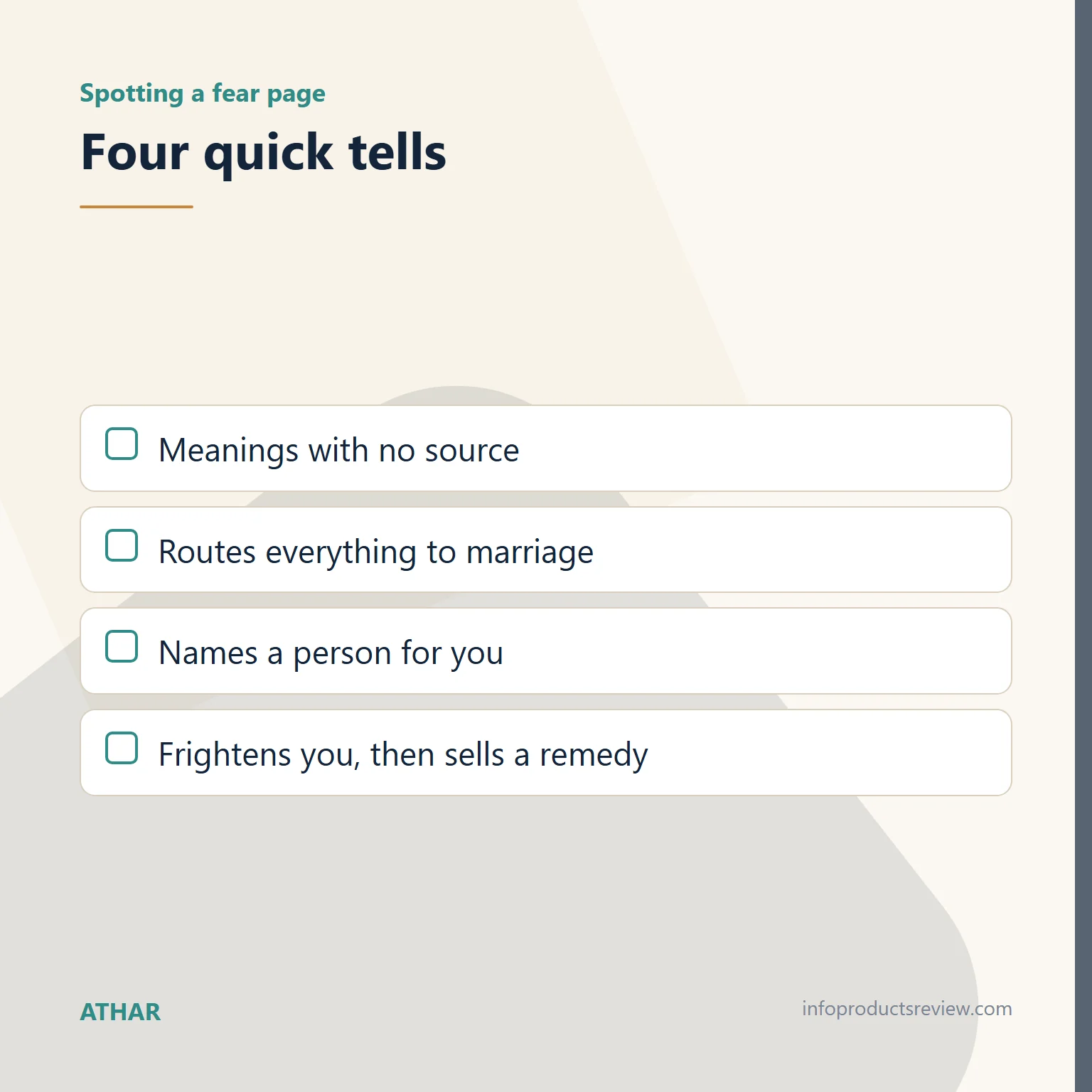 Spider Dream Meaning for a Single Woman: Context, Webs, and What Happened 11 Checklist of the tells of a fear-based page