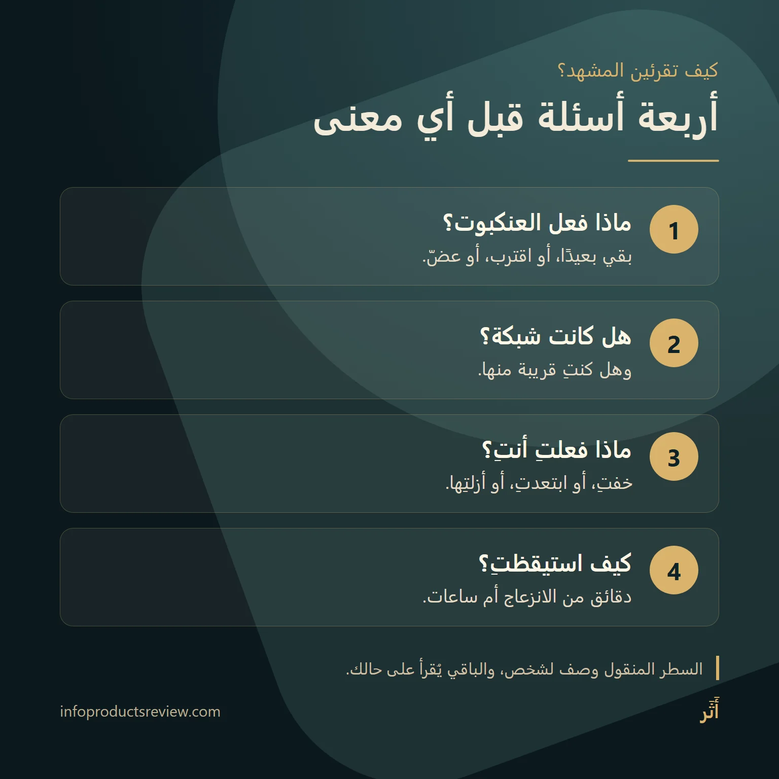 تفسير حلم العنكبوت للعزباء: المعنى حسب المكان وما حدث 5 مخطط من أربعة أسئلة لقراءة حلم العنكبوت